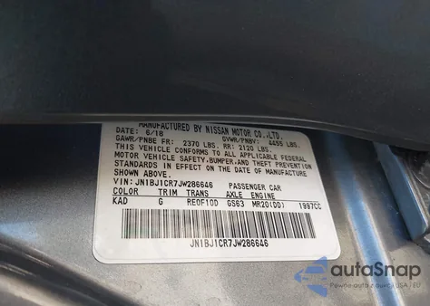 2018 Nissan Rogue Sport Sv from USA, damaged, VIN JN1BJ1CR7JW286646